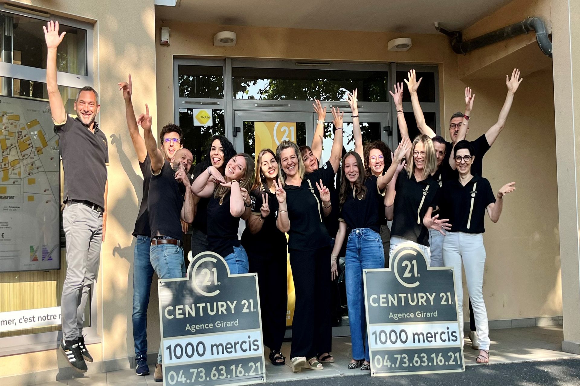 Toute l'équipe de l'Agence Girard