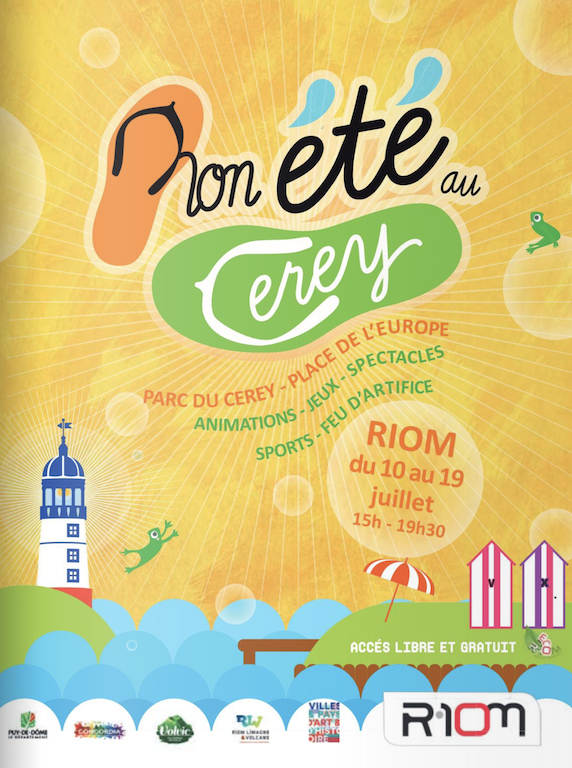 Riom Mon été au Cerey 