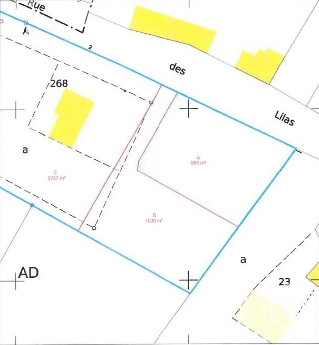terrain à vendre - 965.0 m2 - THURET - 63 - AUVERGNE - Century 21 Agence Girard