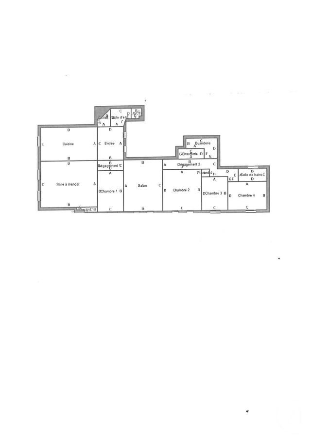 Appartement F5 à vendre - 5 pièces - 198.06 m2 - RIOM - 63 - AUVERGNE - Century 21 Agence Girard