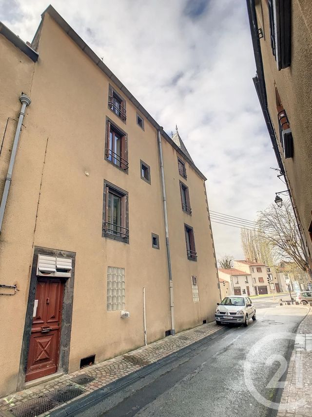 Appartement F1 à louer - 1 pièce - 25.93 m2 - RIOM - 63 - AUVERGNE - Century 21 Agence Girard