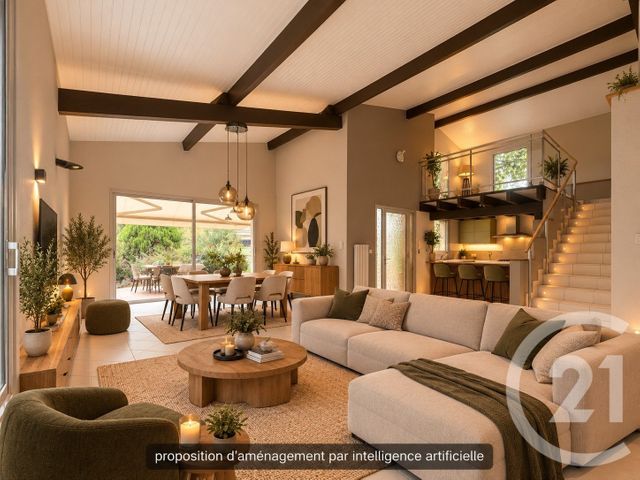 maison à vendre - 7 pièces - 180.0 m2 - RIOM - 63 - AUVERGNE - Century 21 Agence Girard