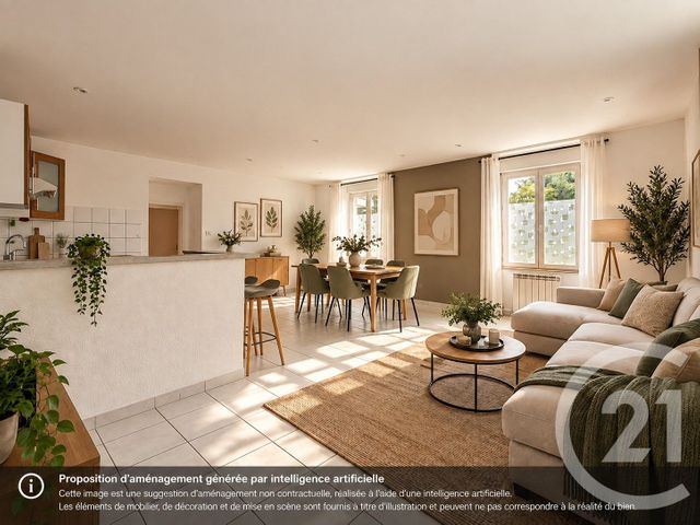 Appartement F2 à vendre - 2 pièces - 55.6 m2 - GERZAT - 63 - AUVERGNE - Century 21 Agence Girard