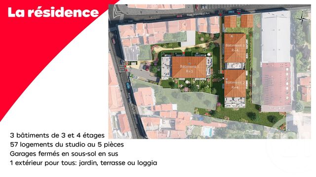 Appartement à vendre - 4 pièces - 81.0 m2 - RIOM - 63 - AUVERGNE - Century 21 Agence Girard