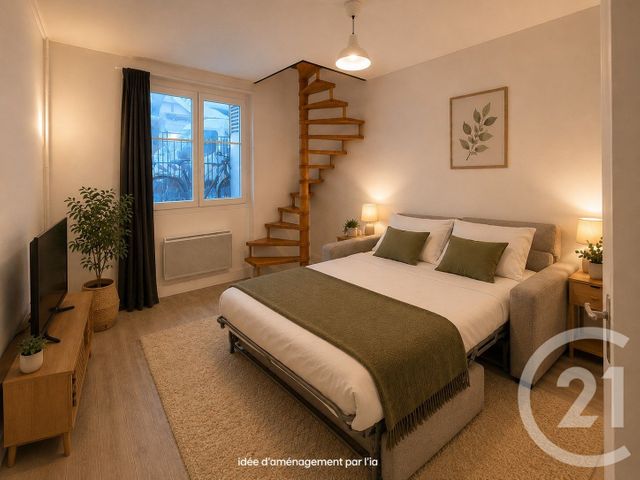 Appartement F2 à louer - 2 pièces - 23.26 m2 - VICHY - 03 - AUVERGNE - Century 21 Agence Girard