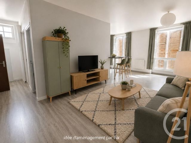 Appartement F2 à louer - 2 pièces - 52.54 m2 - RIOM - 63 - AUVERGNE - Century 21 Agence Girard