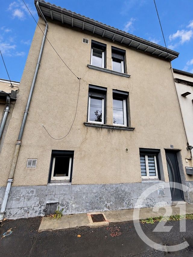 maison à vendre - 3 pièces - 58.0 m2 - RIOM - 63 - AUVERGNE - Century 21 Agence Girard